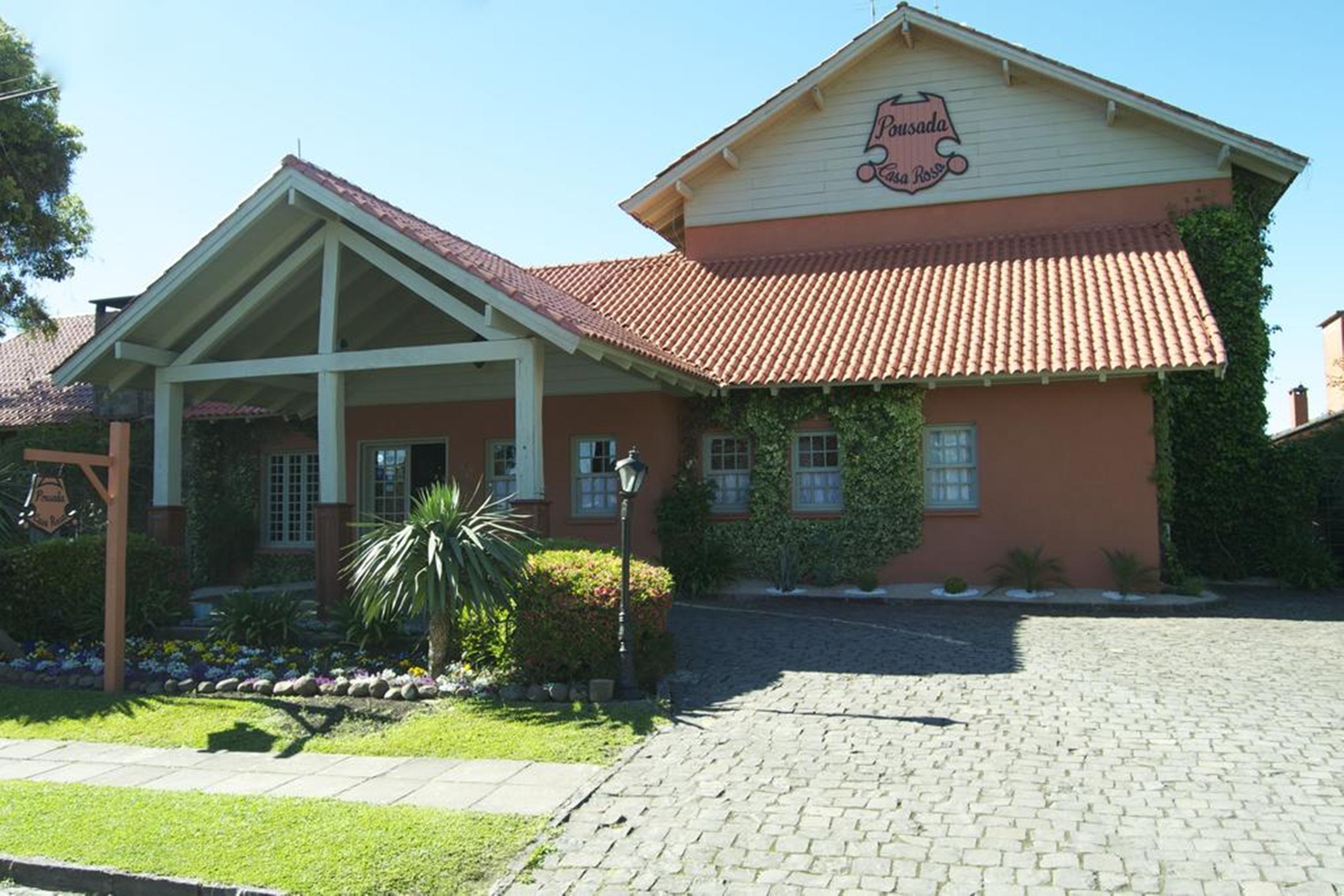 Pousada Casa Rosa Канела Экстерьер фото