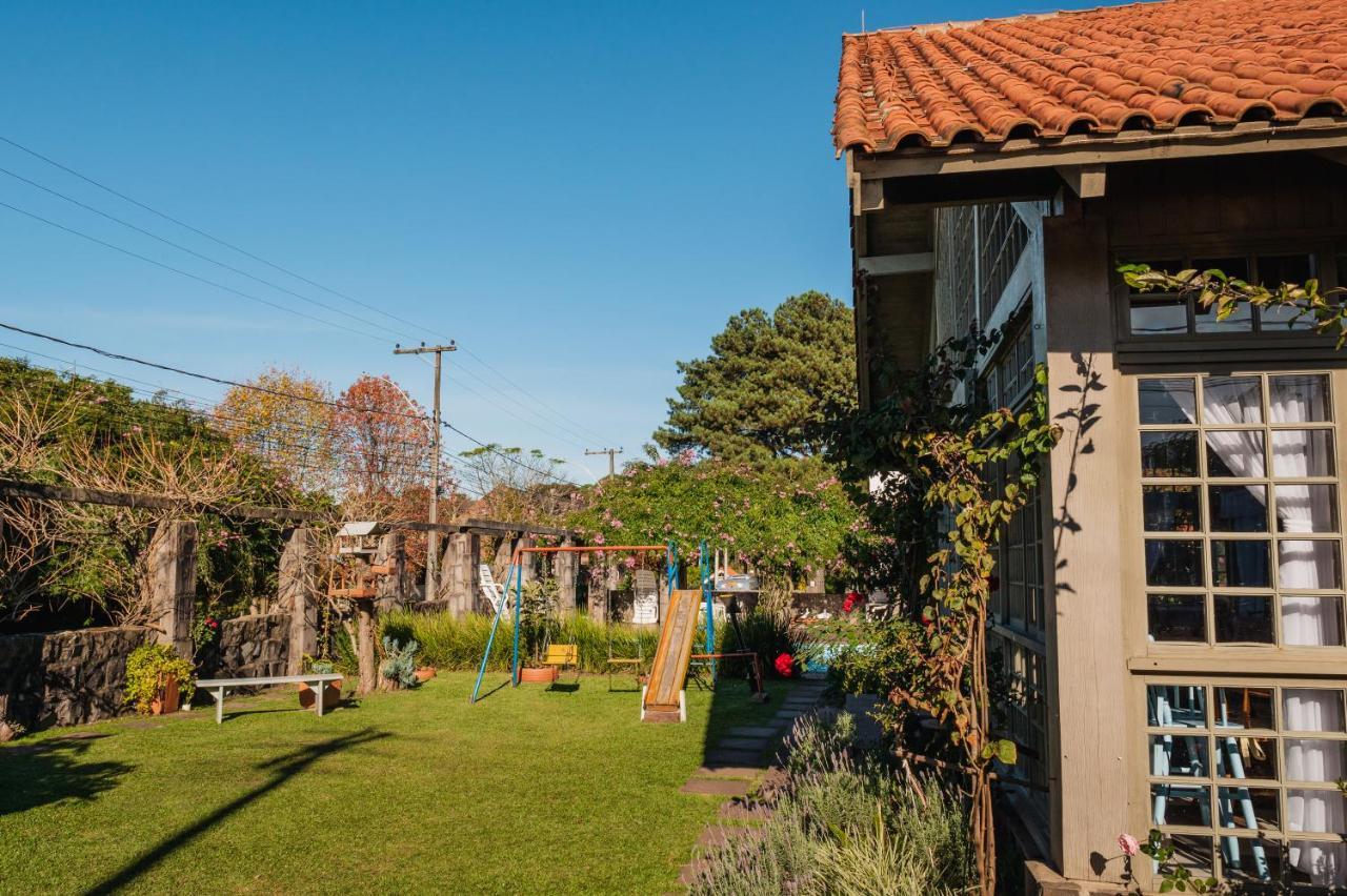Pousada Casa Rosa Канела Экстерьер фото